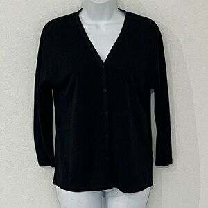 DKNY V-Neck Cardigan/Shirt Size S